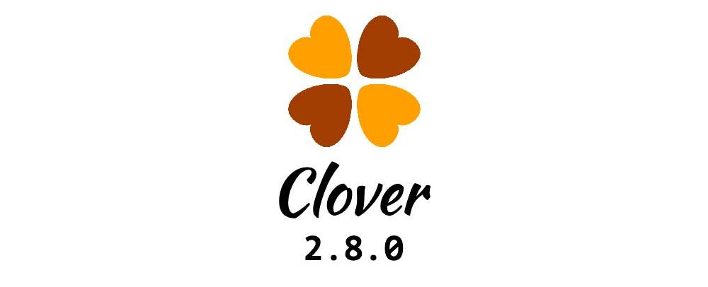 Clover 2.8.0 - Documentation